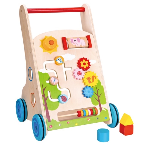 New Classic Toys Activity Push-Trolley 7 in 1